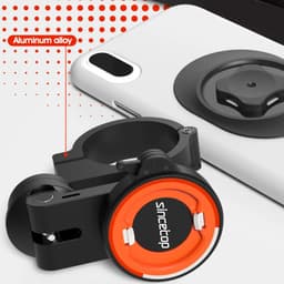 image-Universal Motorcycle Bike Mobile Phone Holder Bicycle Moto Aluminum Quick Mount Stand Mountain Bike Handlebar Bracket for Harley