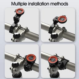 image-Universal Motorcycle Bike Mobile Phone Holder Bicycle Moto Aluminum Quick Mount Stand Mountain Bike Handlebar Bracket for Harley