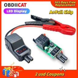 image-Emergency Jumper Cable Clip Intelligent Clamp Booster Smart Battery Clips for Universal 12V Car Jump Starter