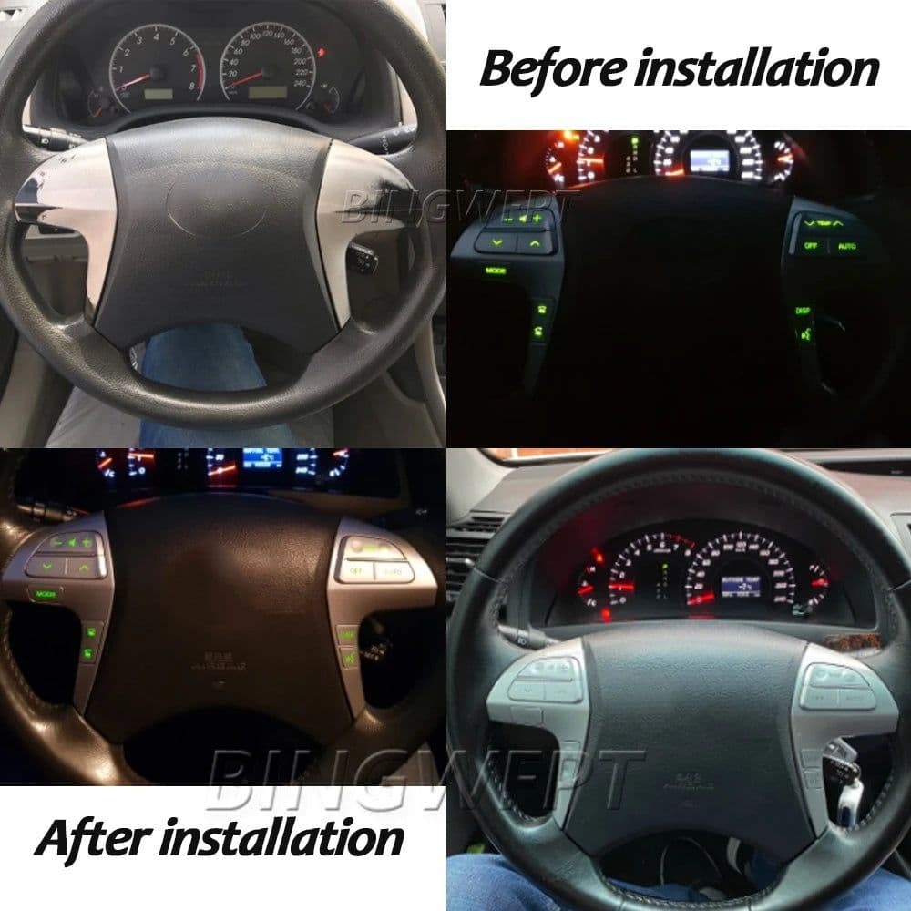 image-Multifunction Steering Wheel Combination Control Switch For Toyota Camry/Hilux Vigo/Highlander/Innova/Premio Motors