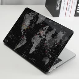 image-3D Print TIME ZONES OF THE WORLD Case For Macbook Air 13 15 M2 2023 A2941 A2681 A2337 A2338 A2442 A2779 M1 Chip Pro 14 15.3 16