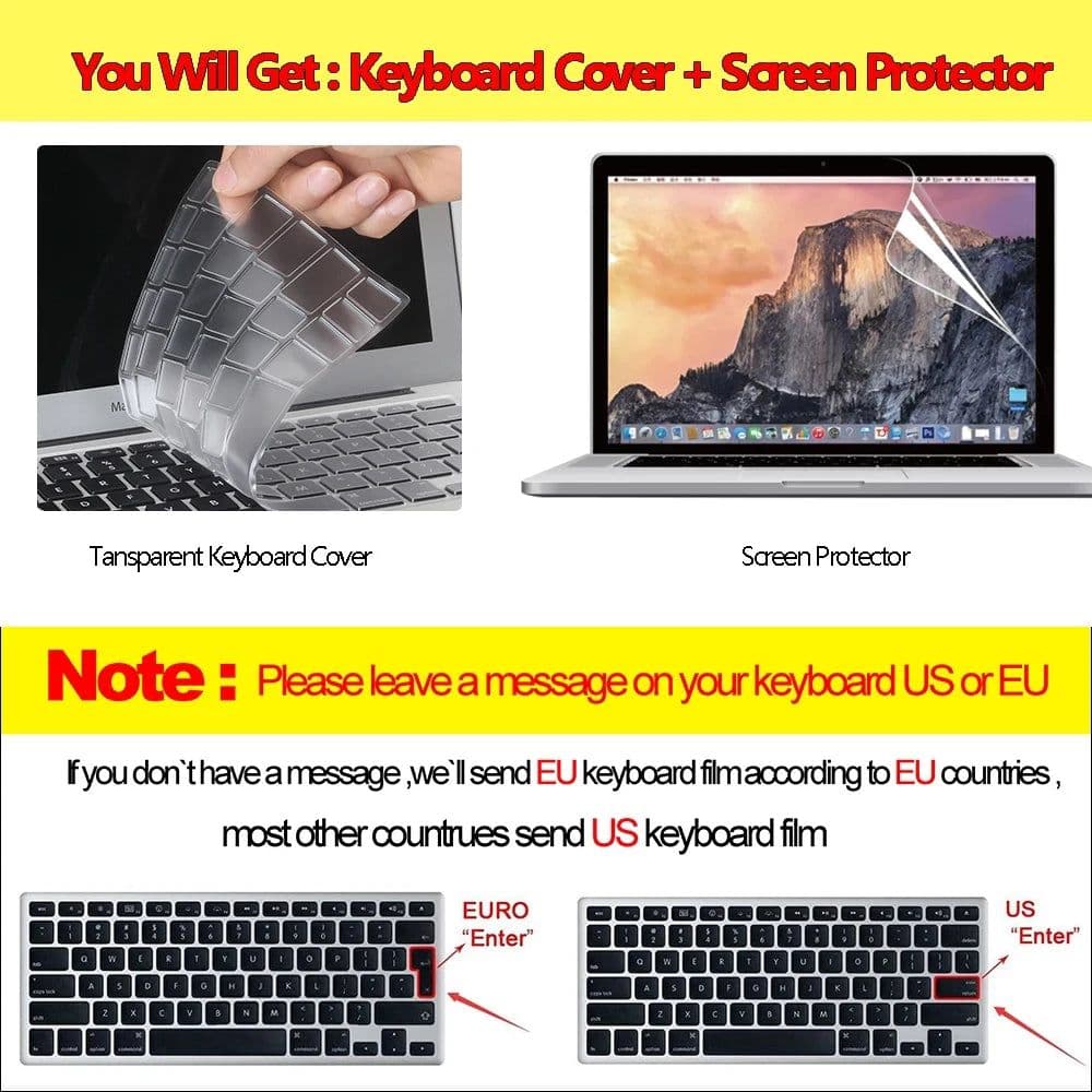 image-3D Print TIME ZONES OF THE WORLD Case For Macbook Air 13 15 M2 2023 A2941 A2681 A2337 A2338 A2442 A2779 M1 Chip Pro 14 15.3 16