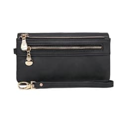 image-PUOU 2020 Fashion Zipper Purses Women's Wallets Envelop Long Wallet Women Long Section Clutch Wallet Soft PU Leather Money Bag