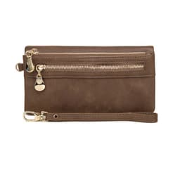 image-PUOU 2020 Fashion Zipper Purses Women's Wallets Envelop Long Wallet Women Long Section Clutch Wallet Soft PU Leather Money Bag