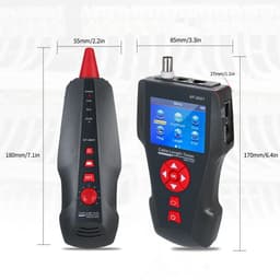 image-Original Noyafa NF-8601W Multifunction Network Cable Tester RJ45 RJ11 BNC POE PING Crosstalk Test Network Wire Cable Tracker