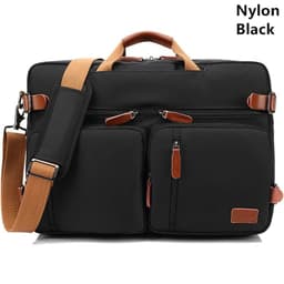 image-Handbag Business Briefcase Rucksack Convertible Backpack Laptop Bag 14 15 inch Notebook Bag Shoulder Messenger Laptop Case