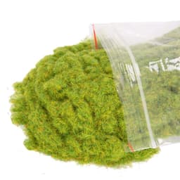 image-Static Grass Powder 3MM Turf Flocking Nylon Toy Model Scene Making 60g six-color / monochrome Diorama Sand table Simulation Tuft