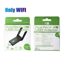 image-Wireless USB 1300Mbps WiFi Adapter Dual Band 2.4G 5Ghz USB 3.0 WIFI USB Adapter 802.11ac With Antenna BT4.2 For Desktop Laptop