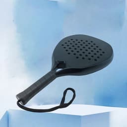 image-Padel Tennis Racket Carbon Fiber Surface with EVA Memory Flex Foam Core Racket Cover Outdoor Sports Racquet Equipment