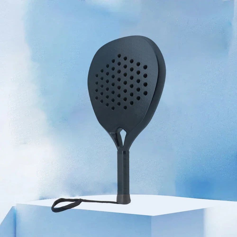 image-Padel Tennis Racket Carbon Fiber Surface with EVA Memory Flex Foam Core Racket Cover Outdoor Sports Racquet Equipment