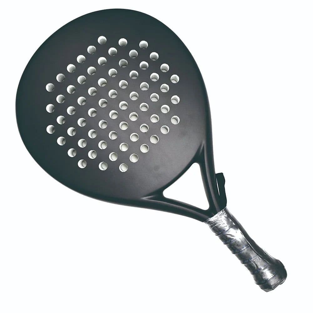 image-2022 New Carbon Beach Tennis Racket Paddle Soft EVA Black Frosted Face Raqueta Sports Athletes Supply Professional Padel