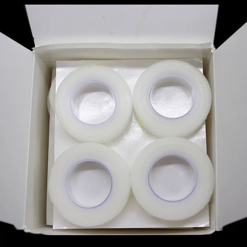 image-HOT 24 pcs/box Eyelash Extension Lint Free Eye Pads PE transparency Tape Under Eye Pads False Eyelash make up tools