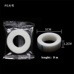 image-HOT 24 pcs/box Eyelash Extension Lint Free Eye Pads PE transparency Tape Under Eye Pads False Eyelash make up tools