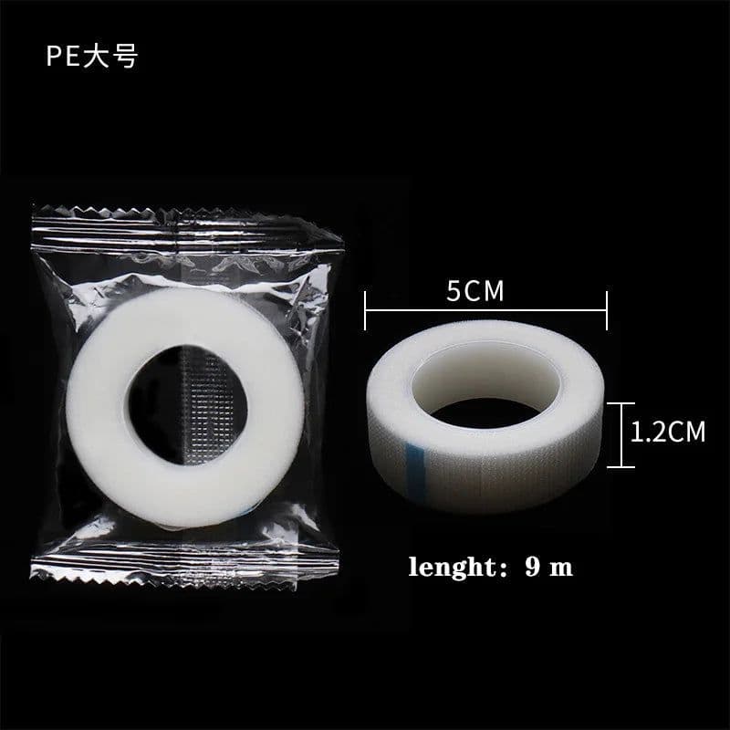 image-HOT 24 pcs/box Eyelash Extension Lint Free Eye Pads PE transparency Tape Under Eye Pads False Eyelash make up tools