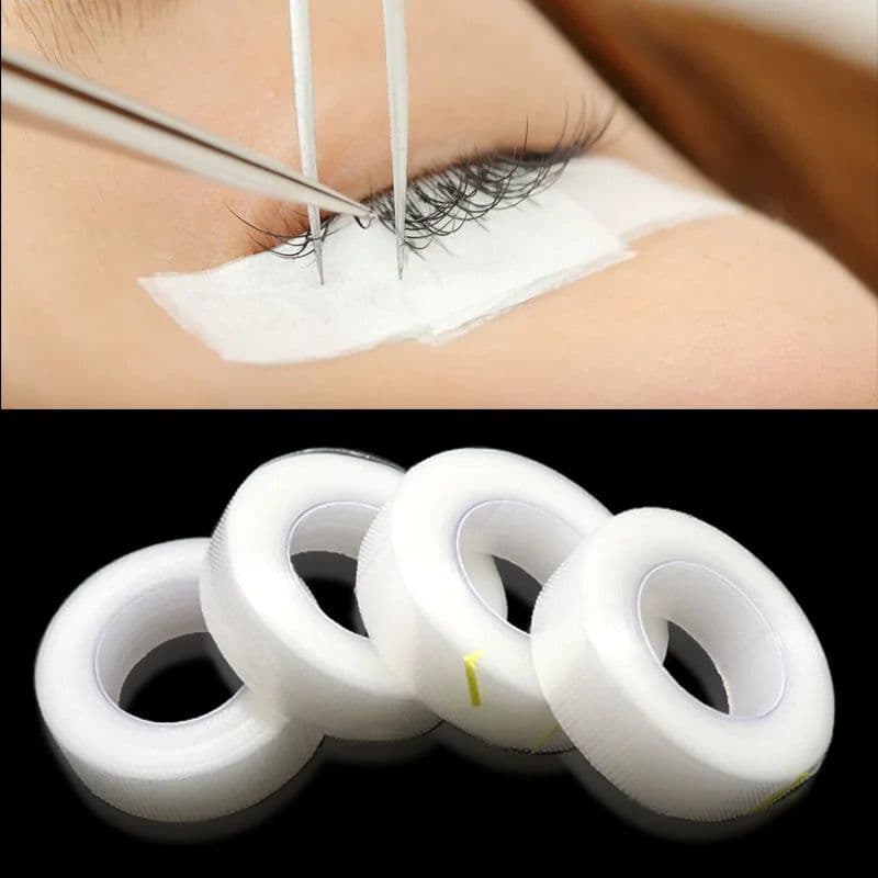 image-HOT 24 pcs/box Eyelash Extension Lint Free Eye Pads PE transparency Tape Under Eye Pads False Eyelash make up tools