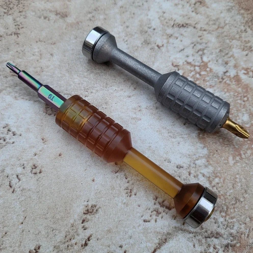 image-EDC Titanium Alloy PEI Screwdriver Portable Gadget Cross Bit Riding Equipment Outdoor Camping Multi-functional Gear EDC Tools