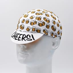 image-Classic Retro Beer Cycling Cap Bike Hats Breathable Quick Dry Bicycle Cap Outdoor Riding Accessories