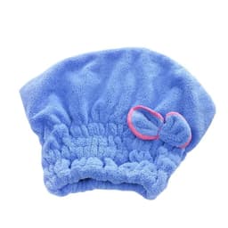 image-1pc Microfibre Bowknot Wrap Towel Quick Hair Drying Bath Towels Spa Bowknot Wrap Towel Hat Cap for Bath Bathroom Accessories
