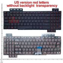 image-English Laptop keyboard for Asus TUF Gaming FX505 FX505G FX505D FX505GD FX505GE FX505GM FX505DY FX505DV fx505dt US Backlit