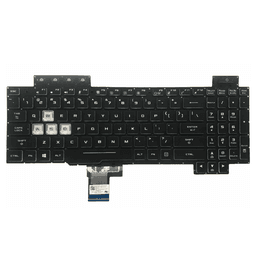 image-English Laptop keyboard for Asus TUF Gaming FX505 FX505G FX505D FX505GD FX505GE FX505GM FX505DY FX505DV fx505dt US Backlit