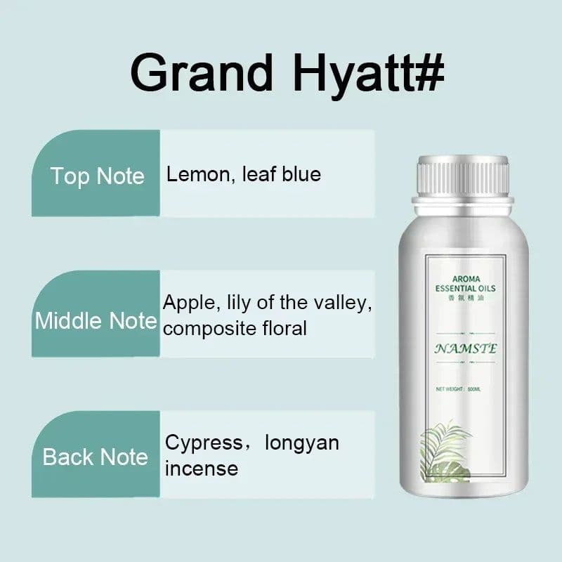 image-500ML Air Freshener Essential Oil Diffuser Refill Air Purifier for Hotels Electric Aromatic Oasis Humidifier Car Smoke Generator