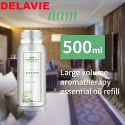image-500ML Air Freshener Essential Oil Diffuser Refill Air Purifier for Hotels Electric Aromatic Oasis Humidifier Car Smoke Generator