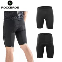 image-ROCKBROS Summer Cycling Short Pants Men Women Breathable Bicycle Shorts Shock Absorption Bike Shorts Cool Wicking Sport Pants