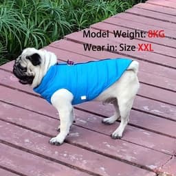 image-Winter Warm Pet Clothes For Small Dogs Windproof Pet Dog Coat Jacket Padded Clothing for Yorkie Chihuahua Puppy Cat Outfit Vest