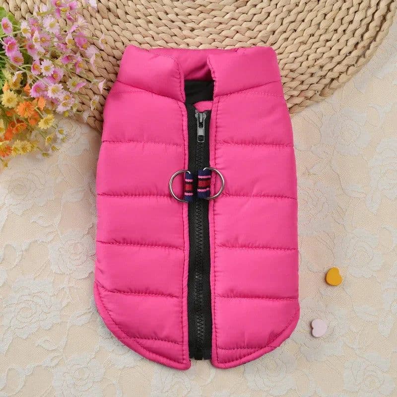 image-Winter Warm Pet Clothes For Small Dogs Windproof Pet Dog Coat Jacket Padded Clothing for Yorkie Chihuahua Puppy Cat Outfit Vest