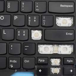 image-Replacement Keycap Key cap Hinge for Lenovo ThinkPad x1 Carbon Gen5 Gen6 5th 5th Gen 5 6 2017 2018 Laptop Keyboard