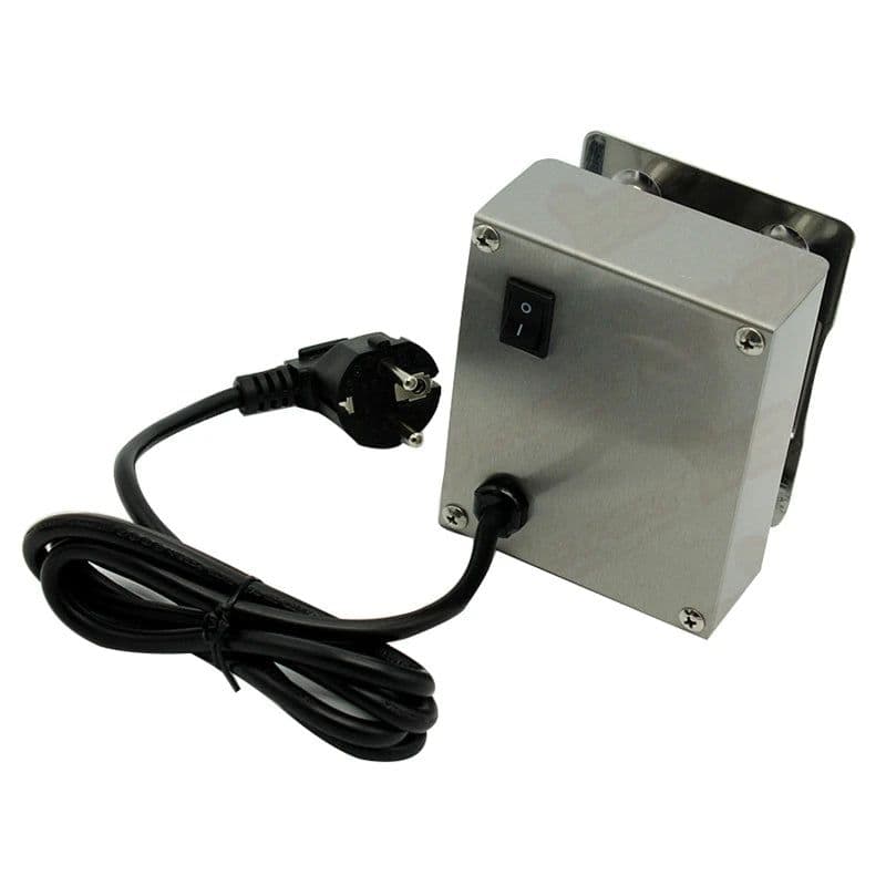 image-Electric Heavy Meat BBQ Rotisserie Rotating Motor Eletric Grill Barbecue Spit Metal Rotisserie Motor Barbecue Accessories 220V