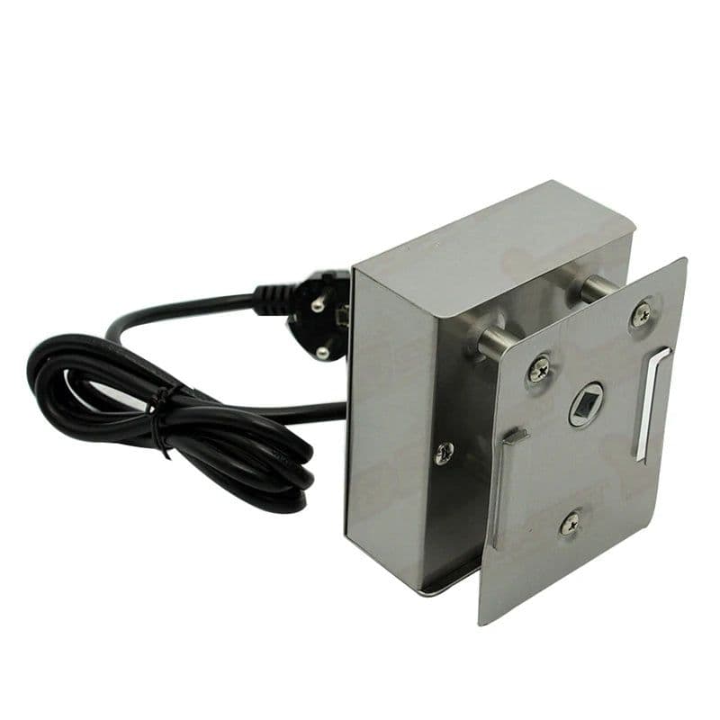 image-Electric Heavy Meat BBQ Rotisserie Rotating Motor Eletric Grill Barbecue Spit Metal Rotisserie Motor Barbecue Accessories 220V