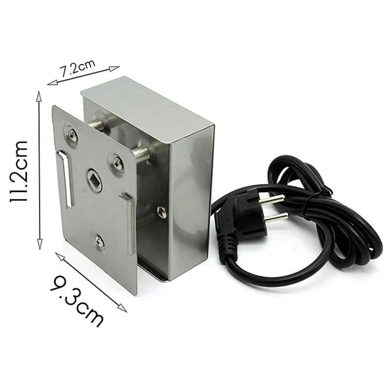 image-Electric Heavy Meat BBQ Rotisserie Rotating Motor Eletric Grill Barbecue Spit Metal Rotisserie Motor Barbecue Accessories 220V