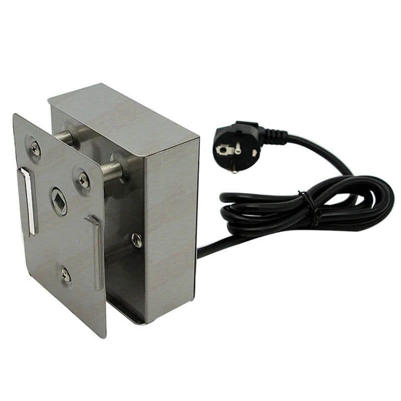image-Electric Heavy Meat BBQ Rotisserie Rotating Motor Eletric Grill Barbecue Spit Metal Rotisserie Motor Barbecue Accessories 220V