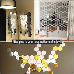 image-MCDFL Decorative Wall Mirrors Stickers Self-adhesive Wallpaper 3d Panels Decoration Bedroom Bathroom Accessories Home Interior