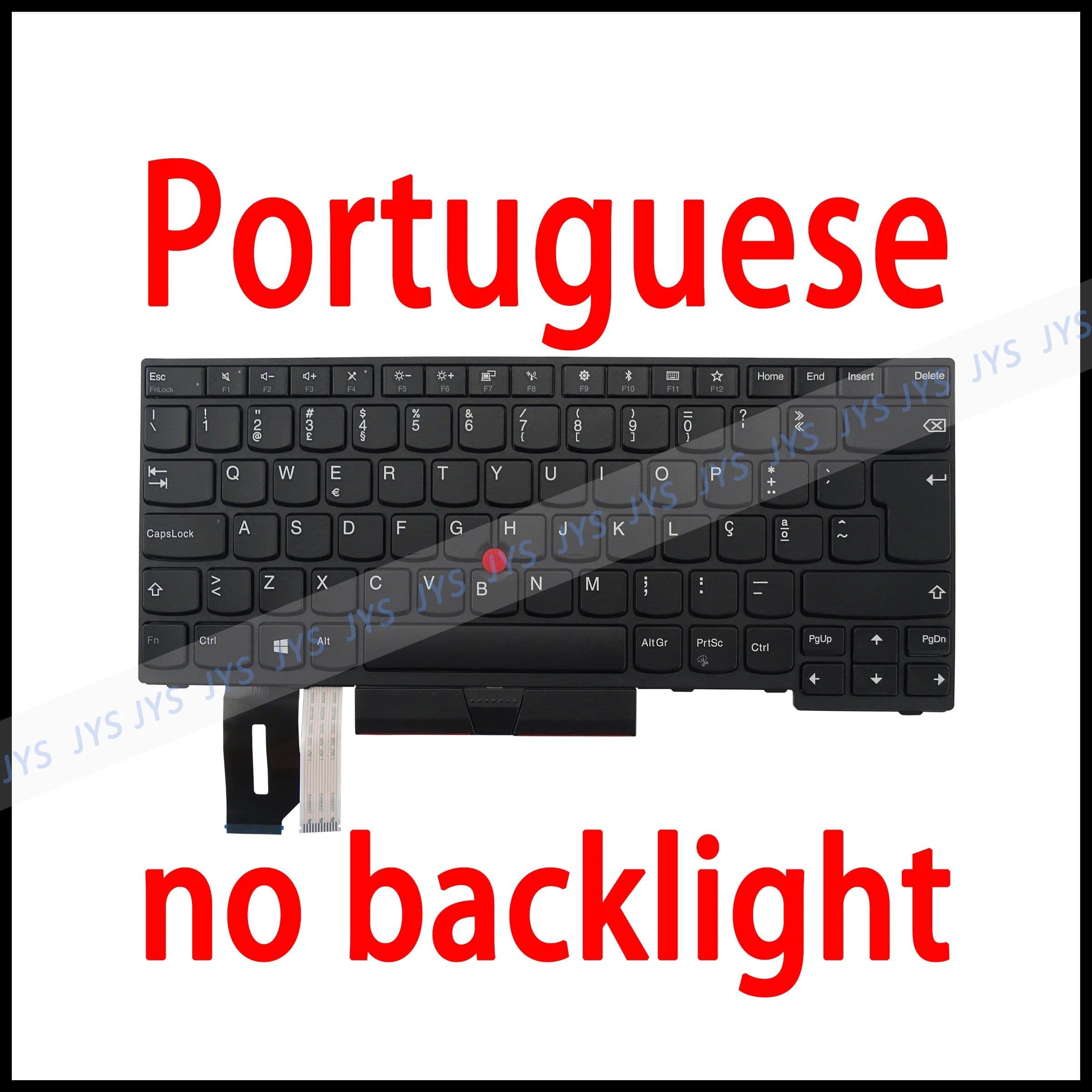 image-Laptop Replacement Keyboard for Lenovo ThinkPad E480 E485 E490 E495 L380 L390 L480 R480 T480S L490 T490 T495 01YP400 01YP280