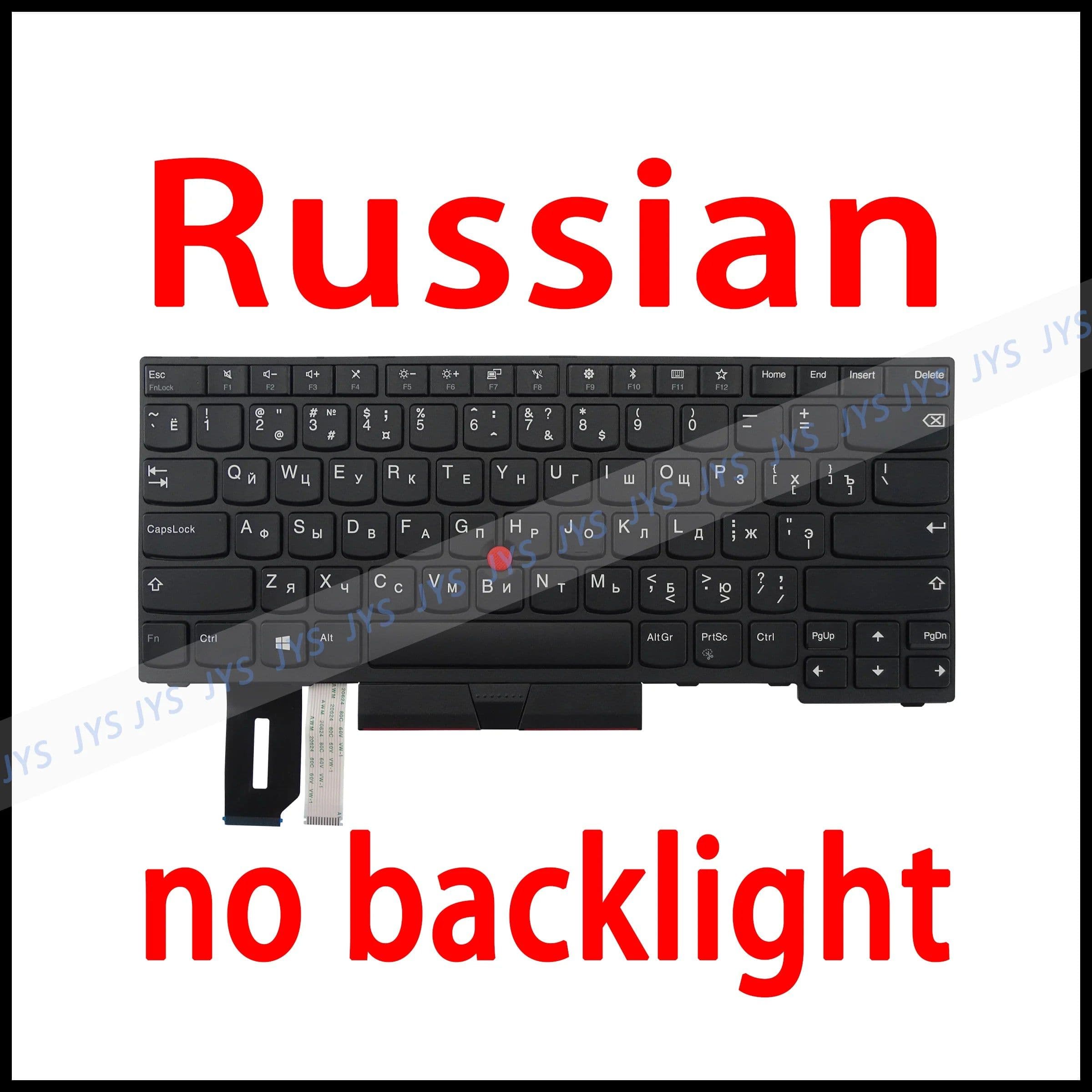 image-Laptop Replacement Keyboard for Lenovo ThinkPad E480 E485 E490 E495 L380 L390 L480 R480 T480S L490 T490 T495 01YP400 01YP280