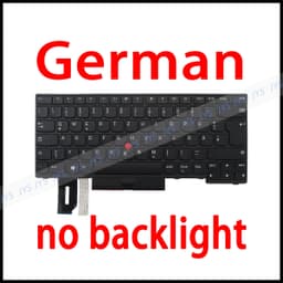 image-Laptop Replacement Keyboard for Lenovo ThinkPad E480 E485 E490 E495 L380 L390 L480 R480 T480S L490 T490 T495 01YP400 01YP280