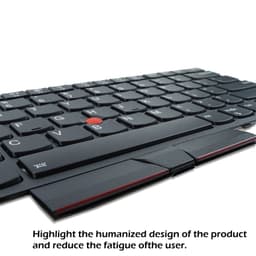 image-Laptop Replacement Keyboard for Lenovo ThinkPad E480 E485 E490 E495 L380 L390 L480 R480 T480S L490 T490 T495 01YP400 01YP280
