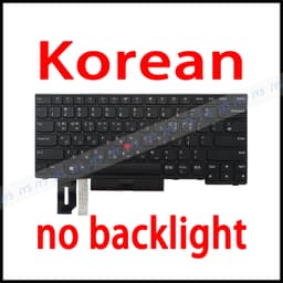 image-Laptop Replacement Keyboard for Lenovo ThinkPad E480 E485 E490 E495 L380 L390 L480 R480 T480S L490 T490 T495 01YP400 01YP280