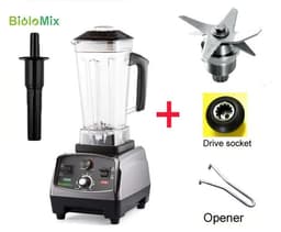 image-BioloMix 3HP 2200W Heavy Duty Commercial Grade Timer Blender Mixer Juicer Fruit Food Processor Ice Smoothies BPA Free 2L Jar