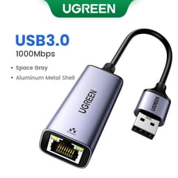 image-UGREEN USB Ethernet Adapter USB3.0 1000Mbps USB RJ45 Network Card for Laptop Xiaomi Mi Box S Nintendo Switch PC Internet USB Lan