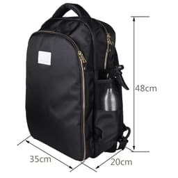image-Barber Backpack Portable Travel Multifunction Backpack Storage Bag Barber Carrying Case for Barber Styling Makeup Tools