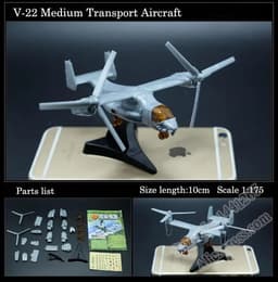 image-1pcs 1:165 4D Plastic Assembled Airplane 12cm Military Fighter Militaire Helicopter Collection For Children Sandplay Toy