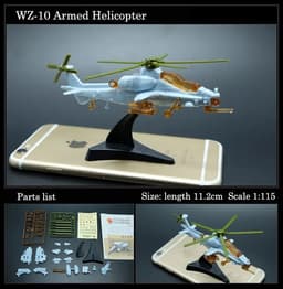 image-1pcs 1:165 4D Plastic Assembled Airplane 12cm Military Fighter Militaire Helicopter Collection For Children Sandplay Toy