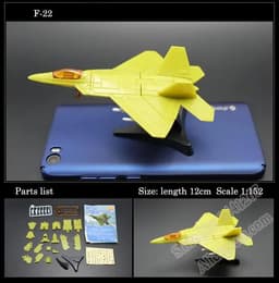 image-1pcs 1:165 4D Plastic Assembled Airplane 12cm Military Fighter Militaire Helicopter Collection For Children Sandplay Toy