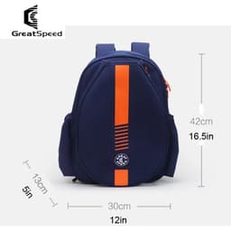 image-Genuine GreatSpeed Tennis Racket Backpack Men Women Tenis Squash Sports Bag Tenis Padel Raquete Gym Bag Water Cup Cloth Backpack