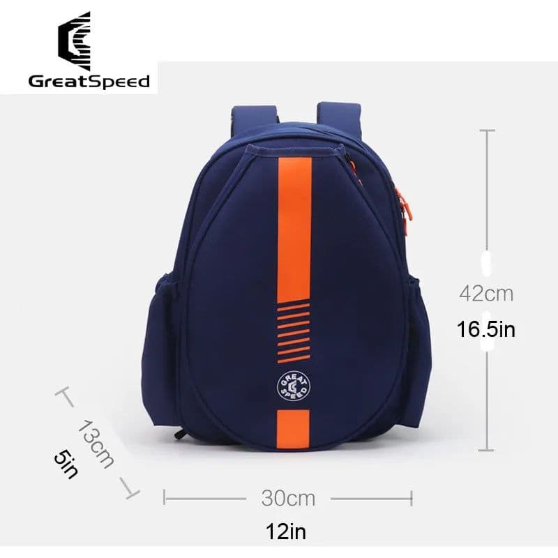 image-Genuine GreatSpeed Tennis Racket Backpack Men Women Tenis Squash Sports Bag Tenis Padel Raquete Gym Bag Water Cup Cloth Backpack