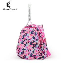 image-Genuine GreatSpeed Tennis Racket Backpack Men Women Tenis Squash Sports Bag Tenis Padel Raquete Gym Bag Water Cup Cloth Backpack
