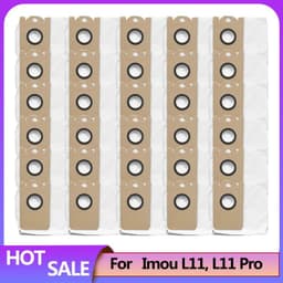 image-Dust Bag Kit Accessories For Imou L11 L11 Pro Robot Vacuum Cleaner Spare Part Main Spin Edge Side Brush Hepa Filter Mop Rag